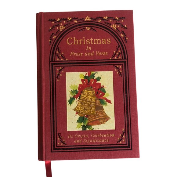 Christmas In Prose and Verse By Allison C Putala Deluxe Edition Hardcover Book - Picture 1 of 12